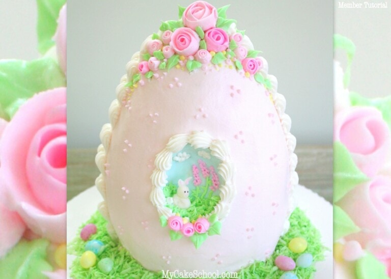 Sugar Egg Cake Tutorial