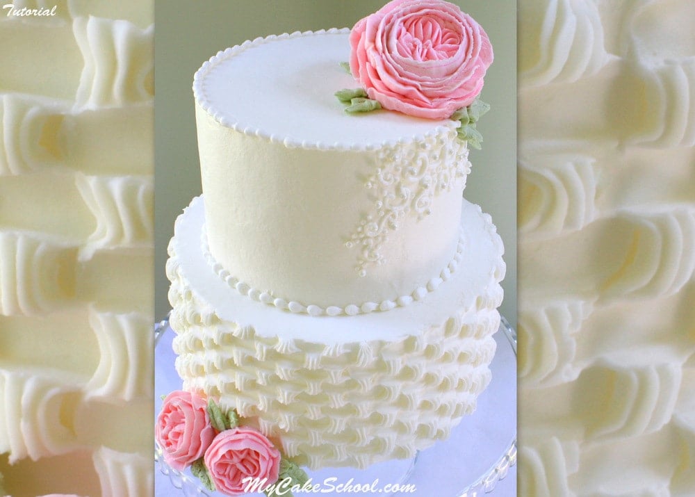 David Austin Rose & Contemporary Basketweave