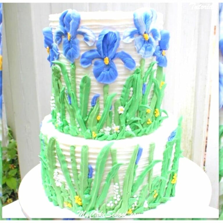 Buttercream Irises- A Video Tutorial