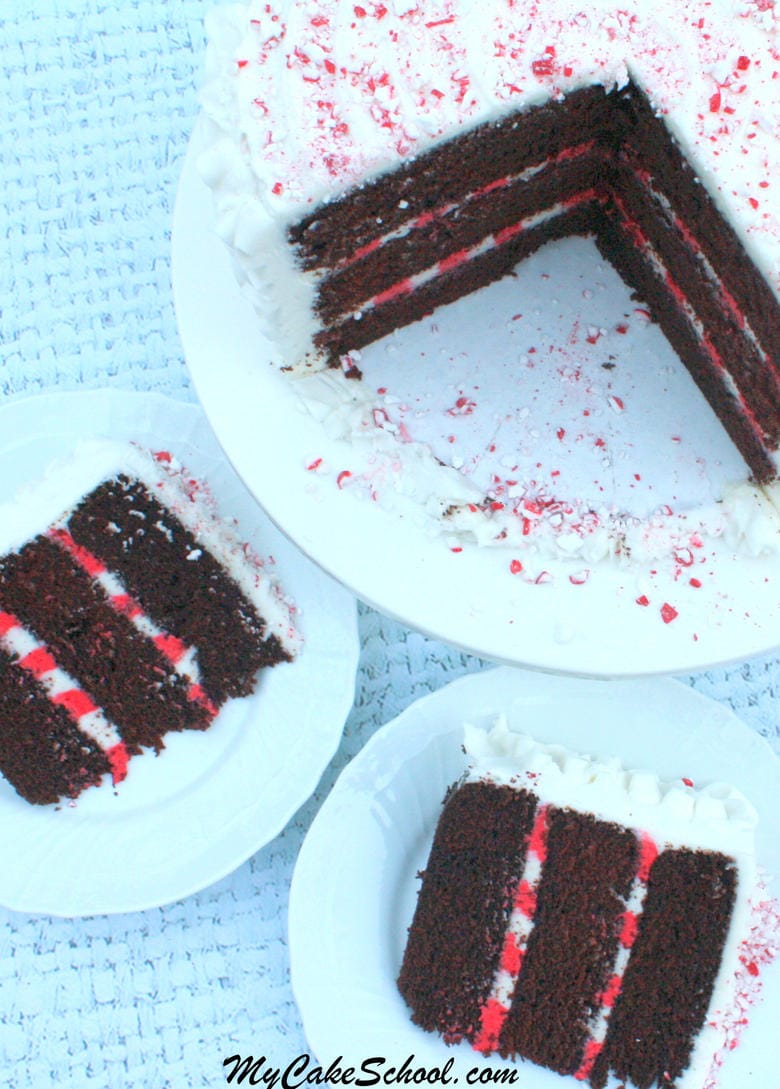 Candy Cane Cupcake Decorations