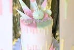 Beautiful Pastel Drip and Reverse Drip Cake Tutorial by MyCakeSchool.com!
