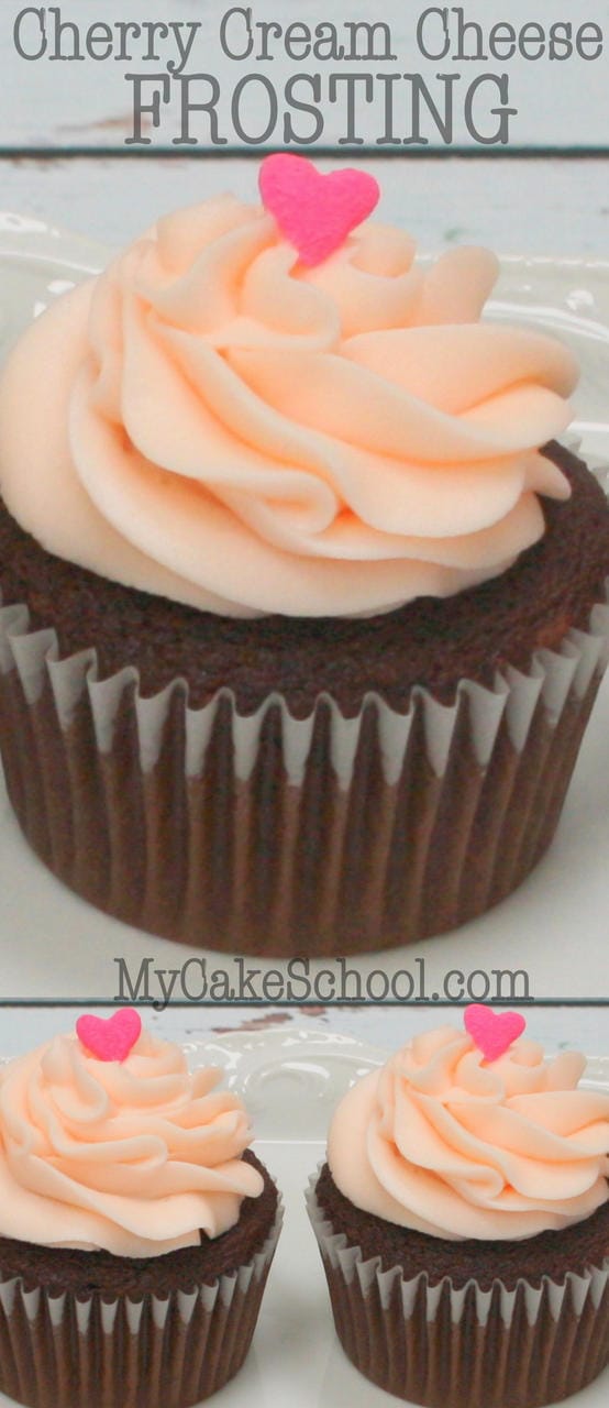 DELICIOUS Cherry Cream Cheese Frosting Recipe by MyCakeSchool.com! Online Tutorials, Videos, & Recipes! DELICIOUS Cherry Cream Cheese Frosting Recipe by MyCakeSchool.com! Online Tutorials, Videos, & Recipes!