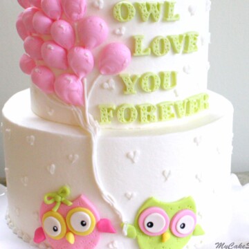 Adorable Own Themed Cake Decorating Video Tutorial by MyCakeSchool.com! Free Video!