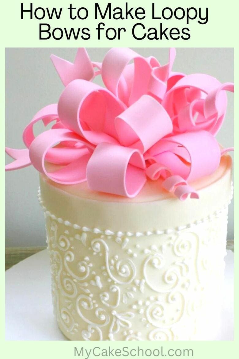 How to Make Bows for Cakes