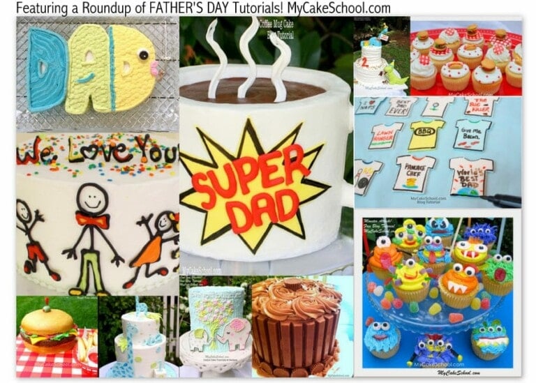 Fun Cakes and Cupcakes for Father's Day! A Roundup.