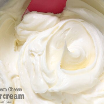 The Most Delicious Lemon Cream Cheese Buttercream Recipe by MyCakeSchool.com! Online Cake Decorating Tutorials & Recipes!