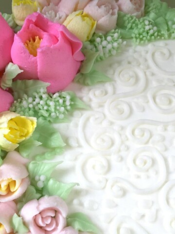 Gorgeous Buttercream Flowers and Russian Piping Tips! Cake Decorating Video Tutorial by MyCakeSchool.com!