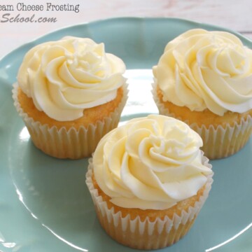 Yum! Pipeable Cream Cheese Frosting Recipe by My Cake School!