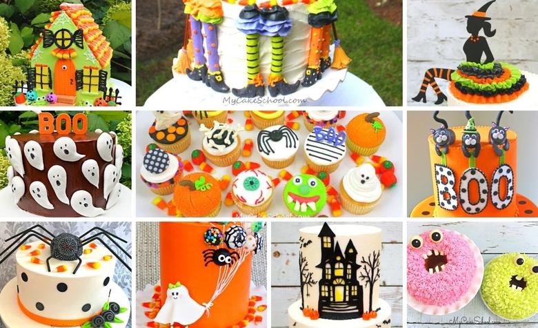 Sharing a collection of our FAVORITE Halloween Cake Decorating Designs and Tutorials!