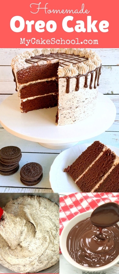 Fabulous scratch Oreo Cake Recipe by MyCakeSchool.com