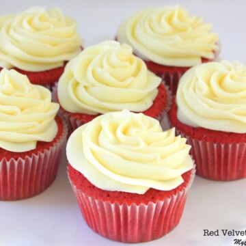 Moist and Delicious Red Velvet Cupcake Recipe From Scratch! Perfect for fluffy cake layers also. Cake Recipe by MyCakeSchool.com. SO good.