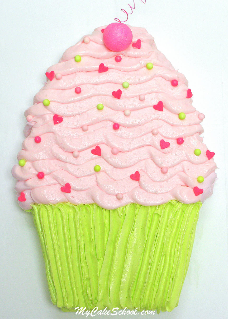 Cupcake Sheet Cake Tutorial My Cake School