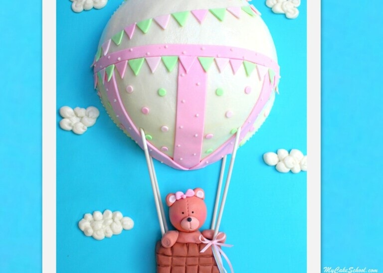 Hot Air Balloon Cake Video