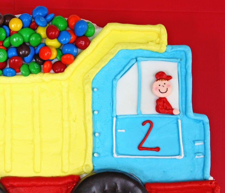 Dump Truck Sheet Cake Tutorial by MyCakeSchool.com!