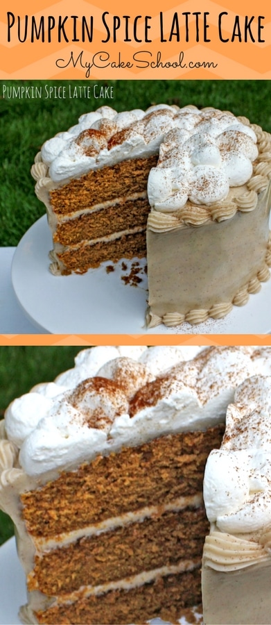 This AMAZING Pumpkin Spice Latte Cake is perfect for fall and Thanksgiving gatherings! A delicious blend of pumpkin, spices, and espresso (with cinnamon espresso cream cheese frosting!)