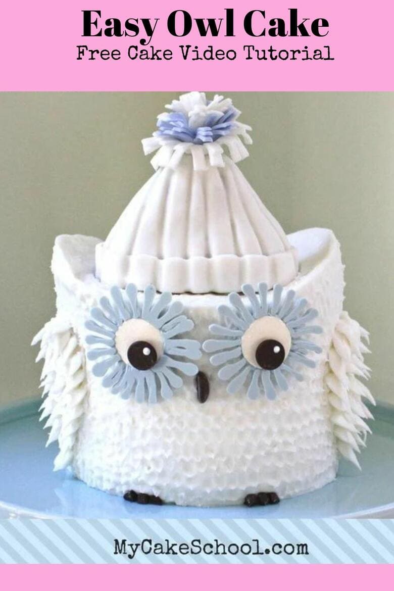 Easy Owl Cake Tutorial