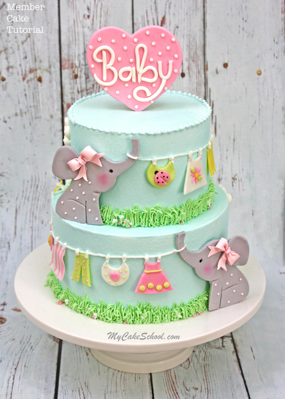 Roundup of the CUTEST Baby Shower Cakes, Tutorials, and Ideas! My