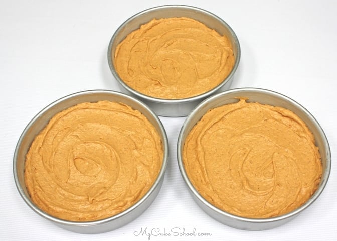 Homemade Pumpkin Praline Cake Recipe by MyCakeSchool.com