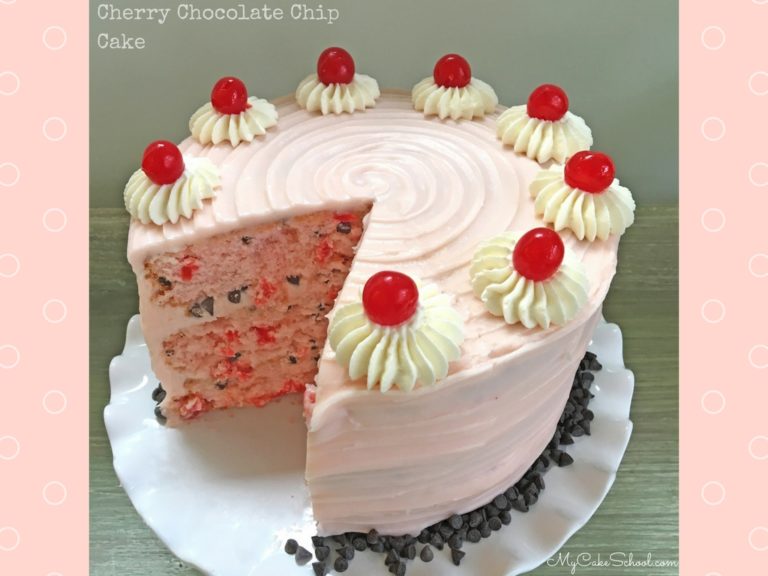 Cherry Chocolate Chip Cake