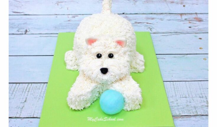 Fluffy Puppy Cake
