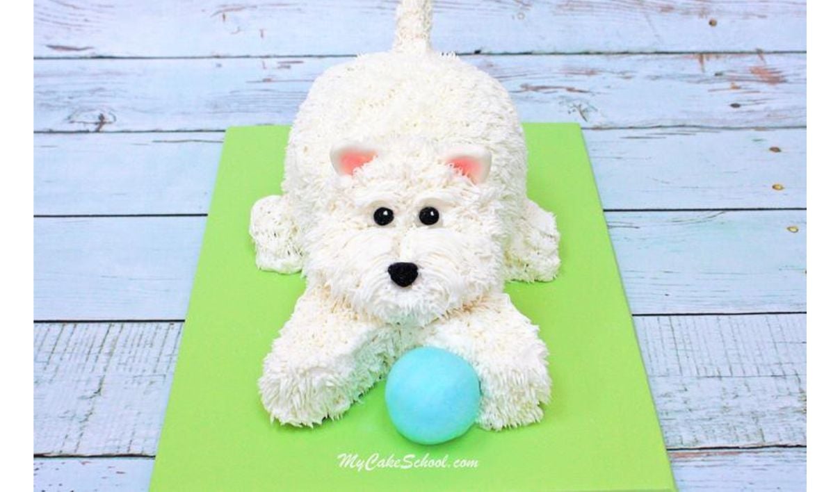 3d puppy cake outlet