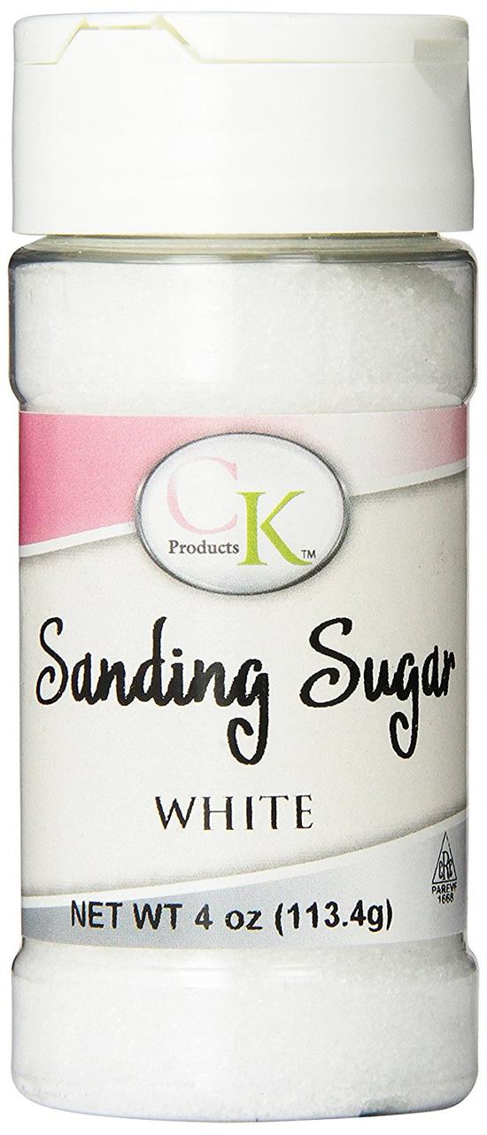 Sanding Sugar (white, 4 oz.) Products My Cake School
