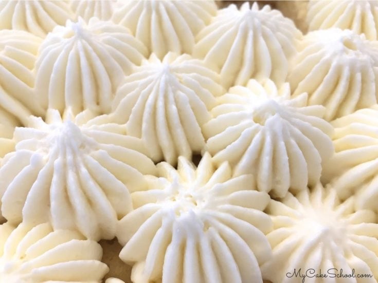 Cream cheese and shop whipped cream frosting
