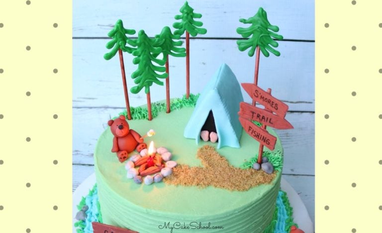 Camping Cake- Video Tutorial