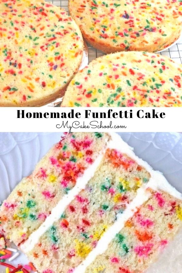 Moist and Delicious Funfetti Cake from Scratch