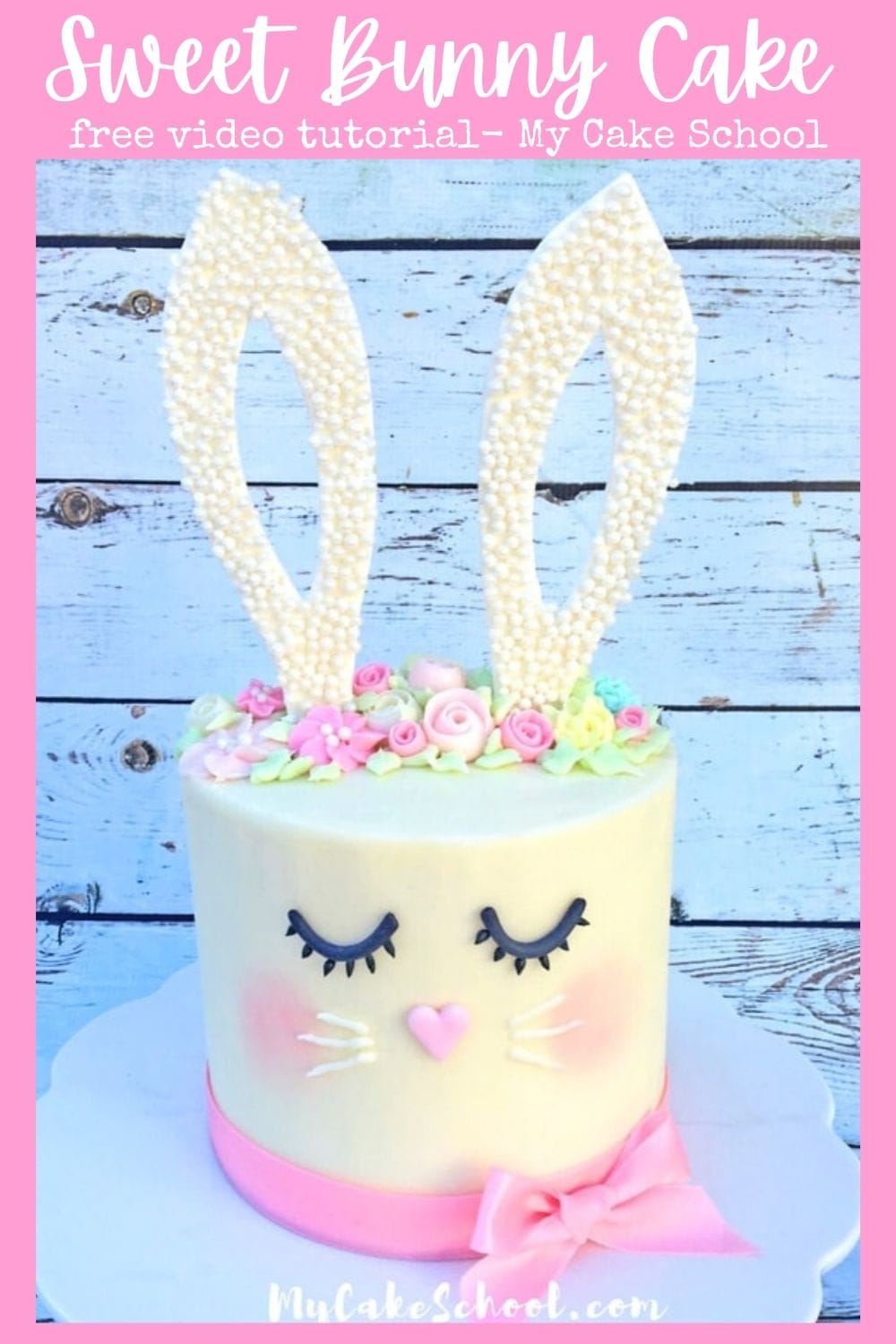 Easy Bunny Cake Tutorial