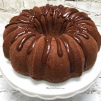 Double Chocolate Pound Cake Recipe by MyCakeSchool.com