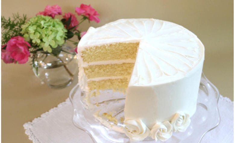 Delicious Vanilla Buttermilk Cake Recipe by MyCakeSchool.com