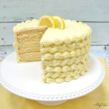 Moist and Delicious Lemon Cake Recipe from a doctored cake mix