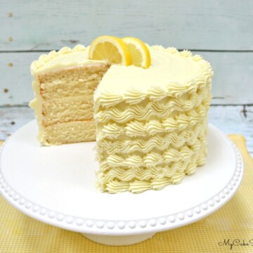 Moist and Delicious Lemon Cake Recipe from a doctored cake mix