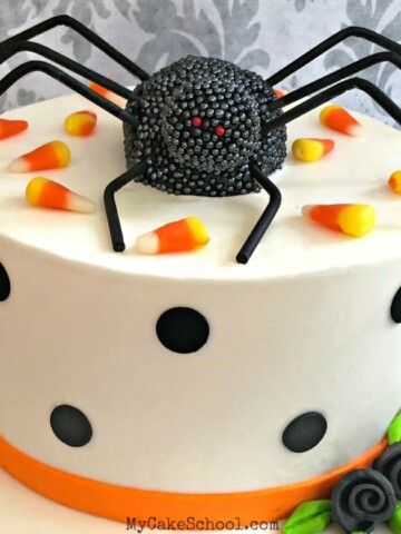 Spider Cake Topper Tutorial