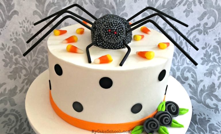 Giant Spider Cake Topper Tutorial