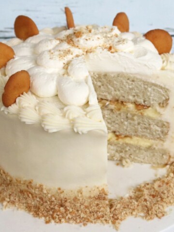 The BEST Scratch Banana Pudding Cake Recipe