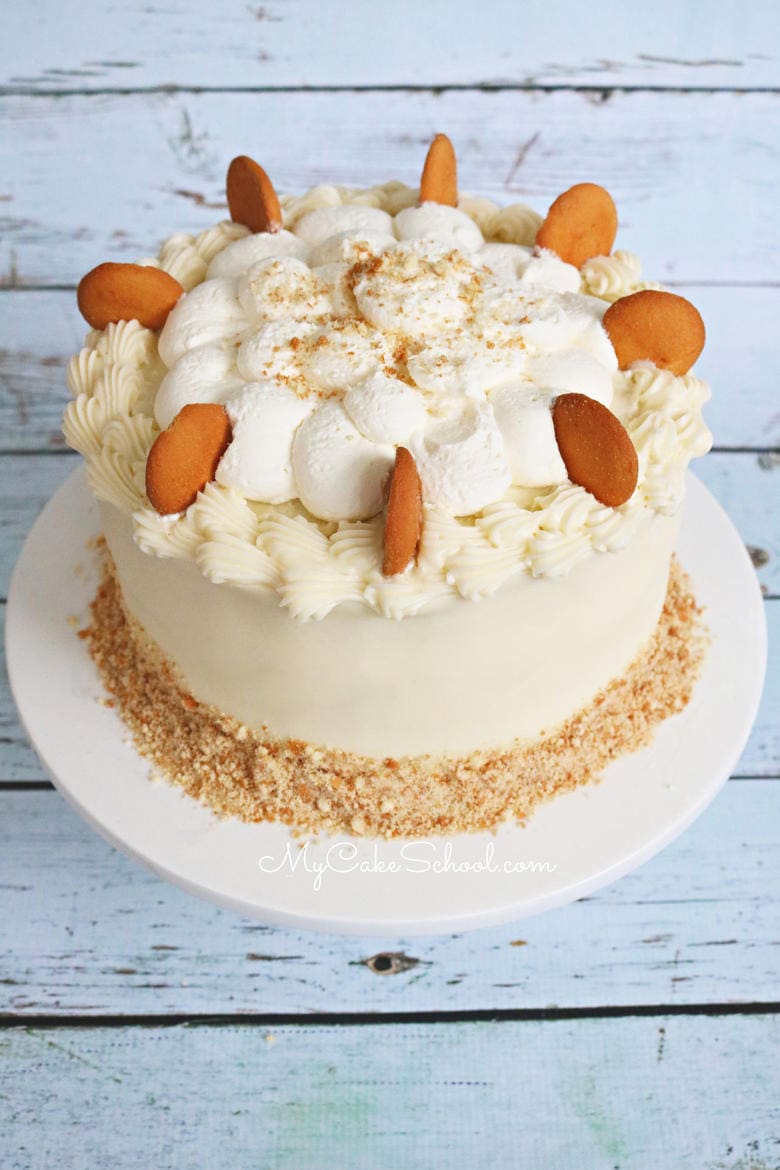 The BEST Banana Pudding Cake Recipe by MyCakeSchool