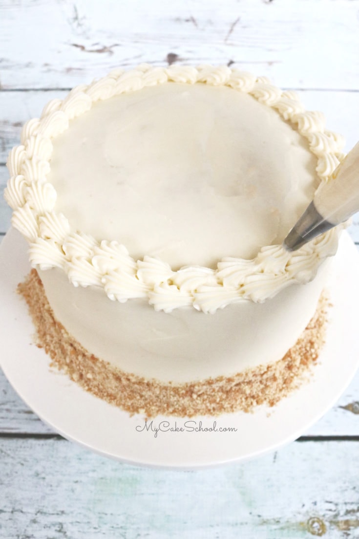 Banana Pudding Cake Recipe My Cake School