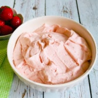 Strawberry Whipped Cream Cheese Filling