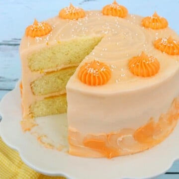Delicious and Moist Lemon Orange Layer Cake