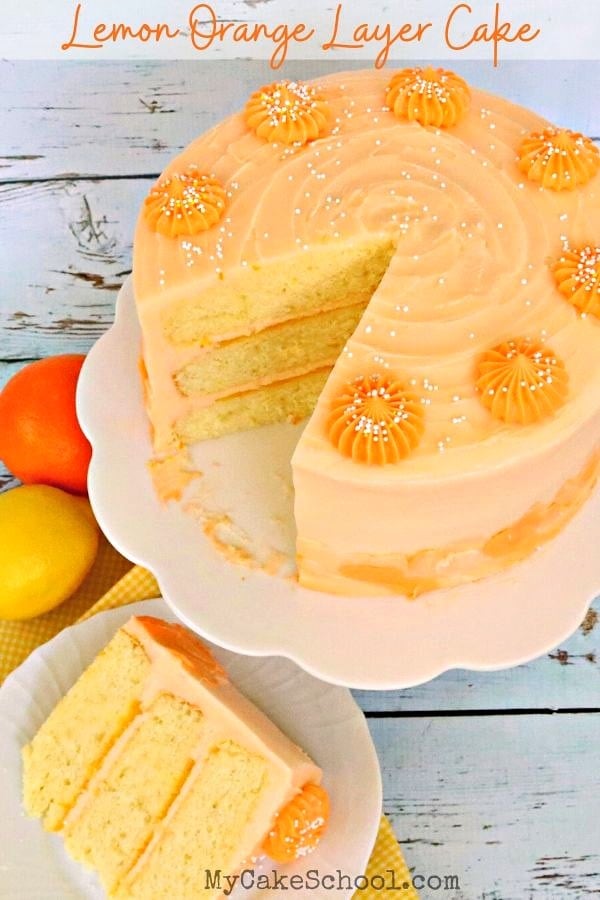 Lemon Orange Layer Cake