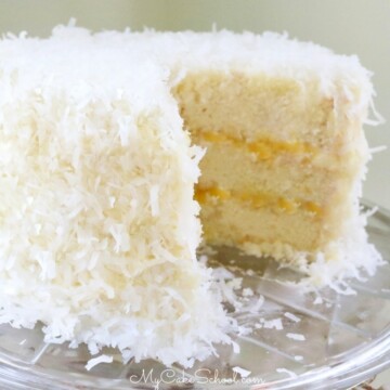 This Pineapple Coconut Layer Cake is moist and so moist and flavorful!