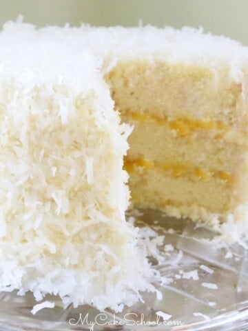 This Pineapple Coconut Layer Cake is moist and so moist and flavorful!