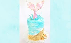 Mermaid Splash Cake