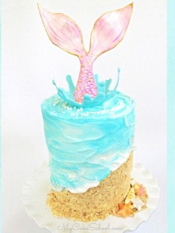 Mermaid Splash Cake
