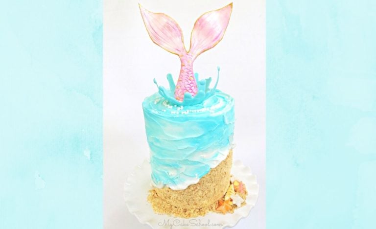 Mermaid Splash Cake