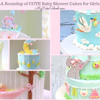Cute Baby Shower Cake Ideas for Girls