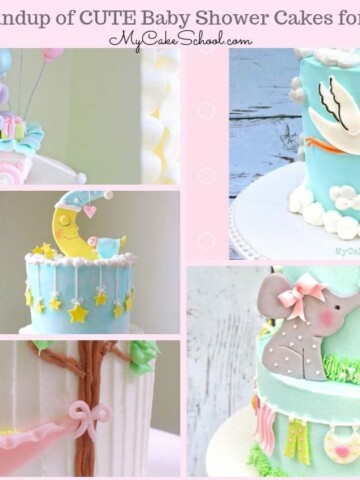 Cute Baby Shower Cake Ideas for Girls