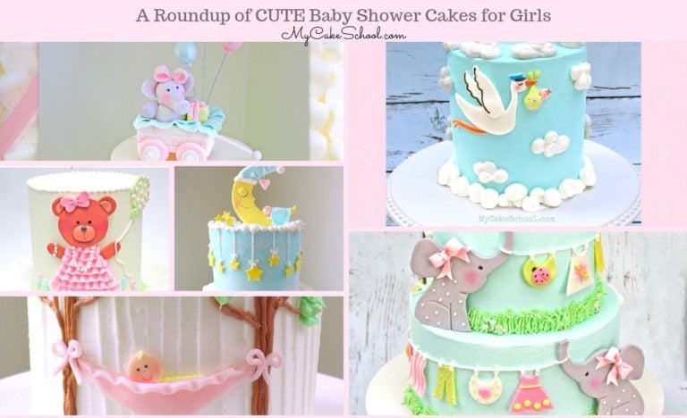 25+ Baby Shower Cakes for Girls